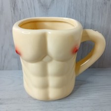COSTA DEL SOL MANS TORSO MUG - RARE RETRO VINTAGE CUP TEA COFFEE