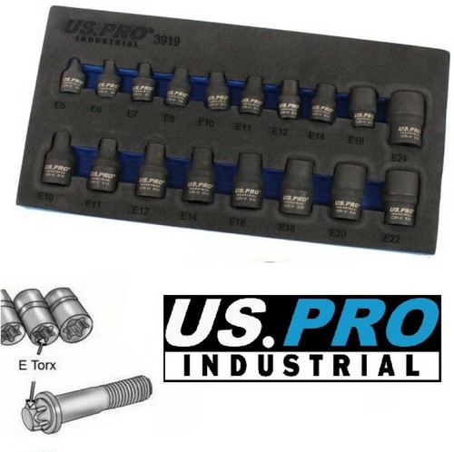 18pc torx impact socket set - impact,