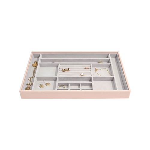 Taupe supersize jewellery box - taupe,