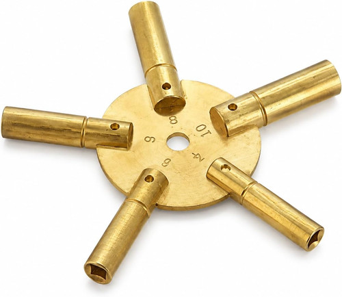 Clock winding key universal - winding, 5