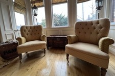 Antique Matching Armchairs