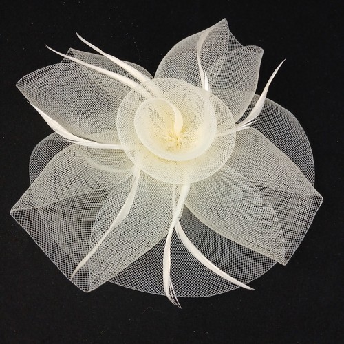 Bridal headband hat weddings - bridal,