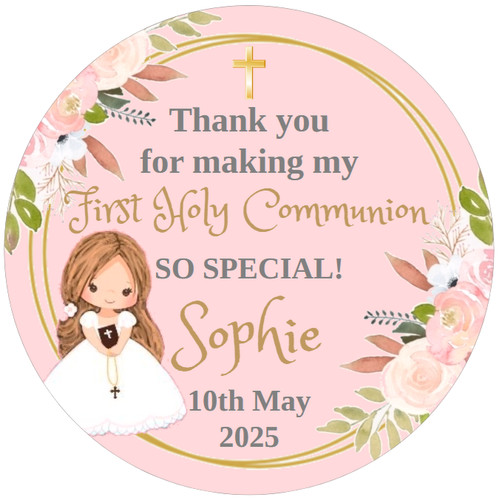 Personalised 1st communion - 1st,