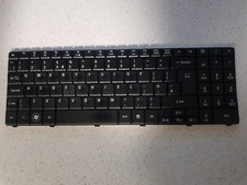 Acer Aspire 5732Z Keyboard UK black