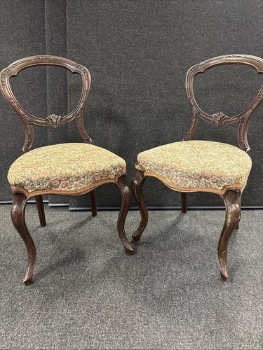 Pair antique victorian - pair,
