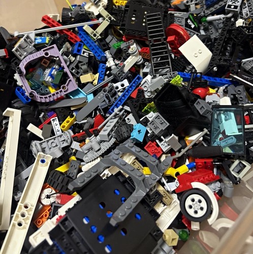 1kg bag lego technic parts - technic,