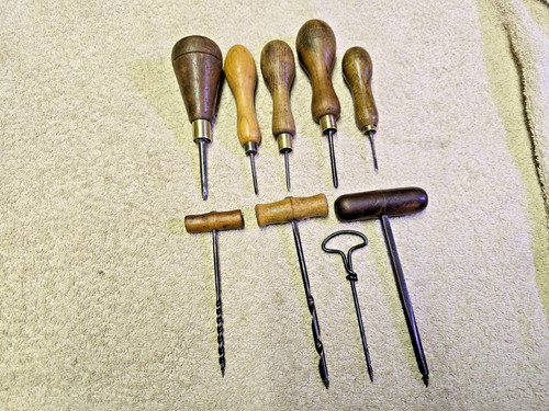 Vintage bradawls gimlets - 9, &