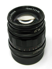 Voigtlander 75mm f/2.5 MC