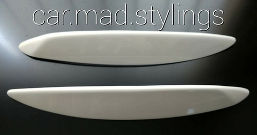 White plastic eyebrows - eyebrows, fit