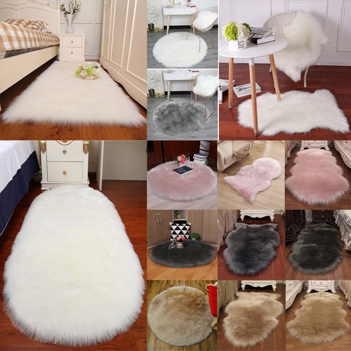 Faux fur sheepskin - fur, rugs