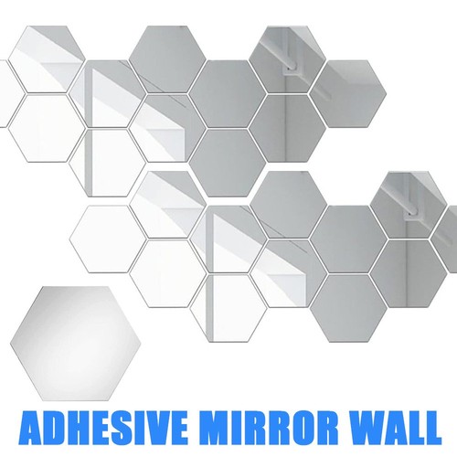 24x hexagonal acrylic mirror - hexagonal,