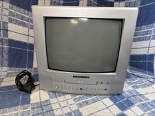 Daewoo 14" Combi TV/DVD CRT Video Gaming DTD-14H9GB **FAULTY/NOT WORKING**