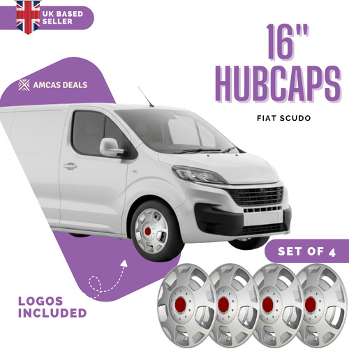 Wheel trims fit fiat - 16",