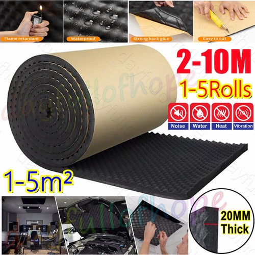 20mm thick soundproofing 10m - thick,