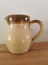 T.G Green 1970-80s retro country kitchen half pint size brown milk or cream jug