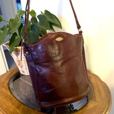 The Bridge Leather Bucket Bag