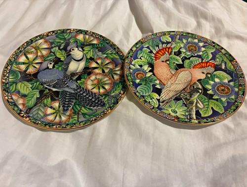 Aynsley exotic birds bone - birds,
