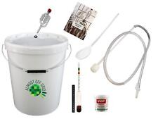 Home Brewing Starter Kit for Beer, Cider or Wine - incl Hydrometer & Notebook