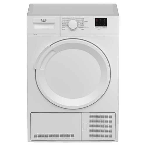 Beko dtlce80051w 8kg condenser - 8kg,