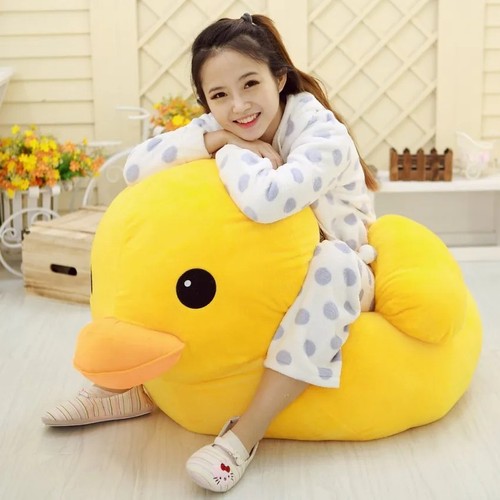 Cute yellow duck - duck, plush