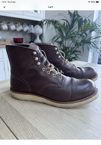 Red wing iron ranger - red, amber