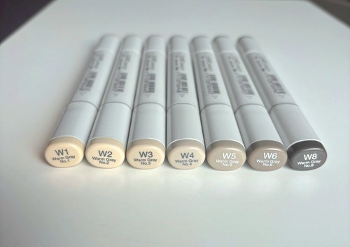 Copic sketch warm grey gray - ​copic,