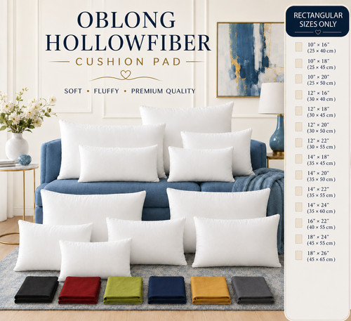 Oblong cushion pads - oblong,
