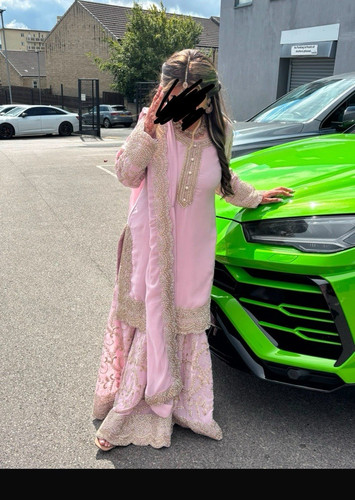Desi wedding outfit pink - outfit,