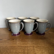 DENBY STORM GREY & PLUM PURPLE