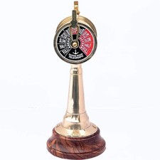 Beautiful Antique Brass Ship