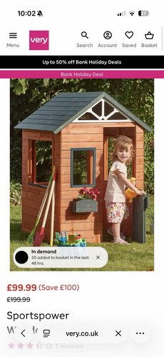 Sportspower wooden playhouse - sportspower,