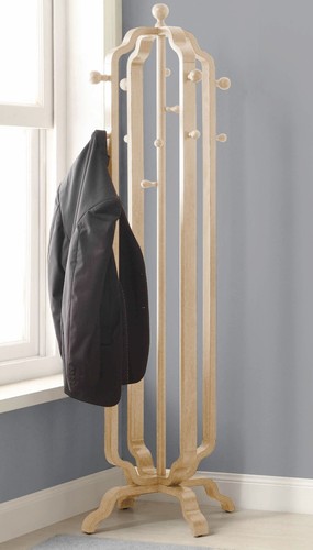 Brand new oak coat stand - oak,