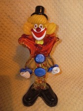 Vintage Murano Art Glass Clown