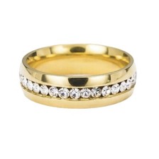 9ct Gold Eternity Ring Yellow