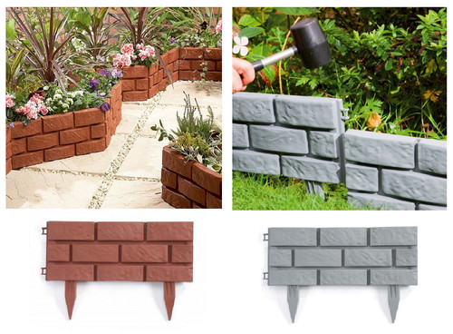 Brick effect garden - effect,