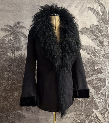 Statement afghan coat vintage - coat,