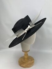 Philip Treacy Black with Ivory