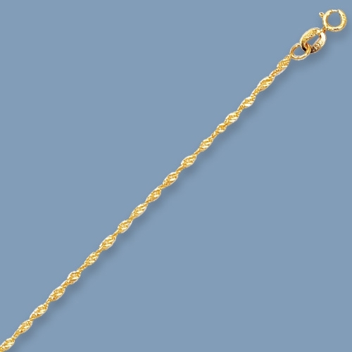 5mm solid singapore chain - singapore,