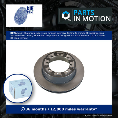 Brake discs pair vented - 2x,