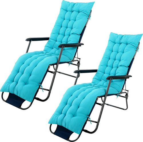 Lake blue chaise lounge - lake,