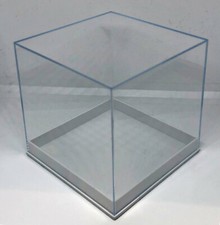 CLEAR DISPLAY CUBE BOX 80mm