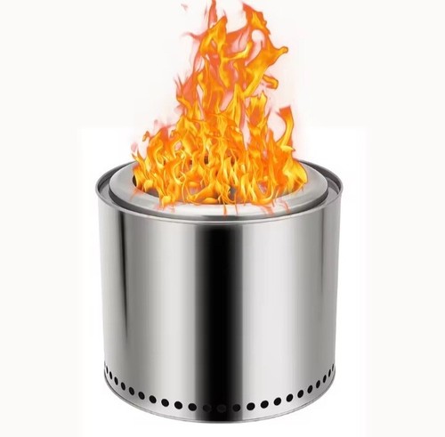 Smokeless firepit ss304 - 15",