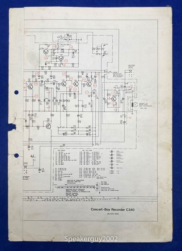 Original grundig foldout - original,