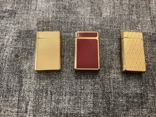 2 Vintage DuPont and 1 Dunhill lighters Batch Sale