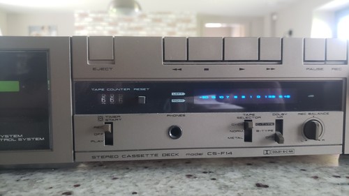 Akai cassette deck f14 - cassette, cs-f14