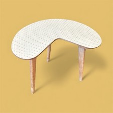 Vintage Kidney Shaped Side