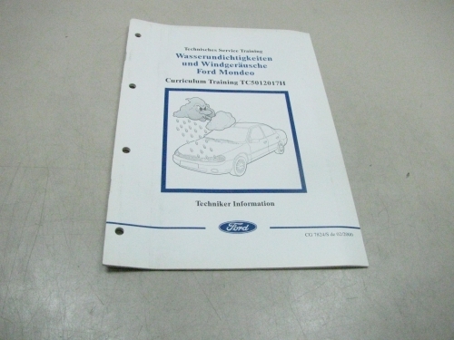 Ford mondeo 2000 water - 2000, leaks