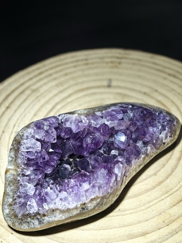 Natural amethyst geode cluster - amethyst,