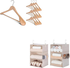 Extra Wide Wooden Hangers &