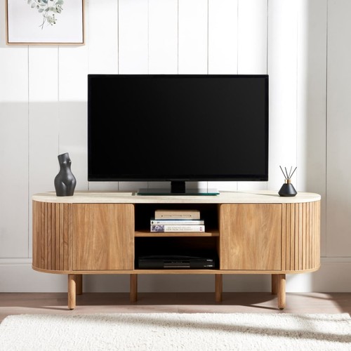 Unit door with storage - tv,